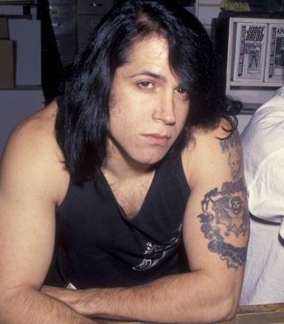 Danzig singer Glenn Danzig at a signing session in 1993