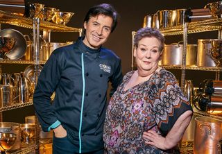 TV tonight Jean-Christophe Novelli and Anne Hegerty.