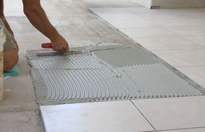 Tiling a floor