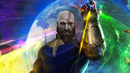 God of War infinity Gauntlet