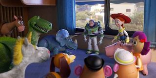 Toy Story 4 , Buzz Lightyear and Jessie