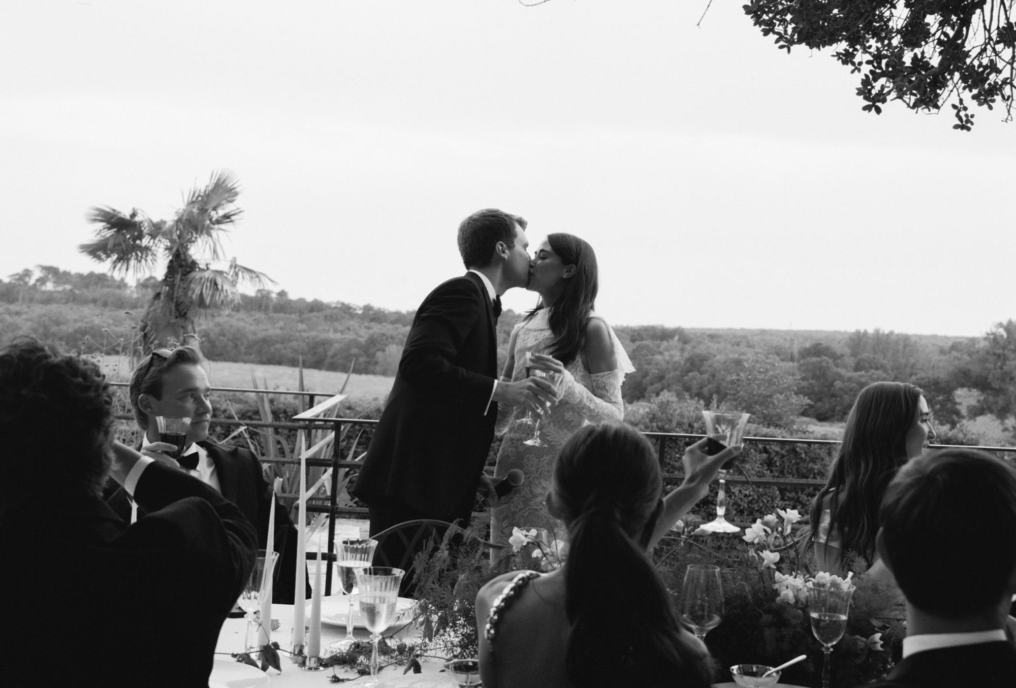 A moment from Abbie and Max's wedding reception.