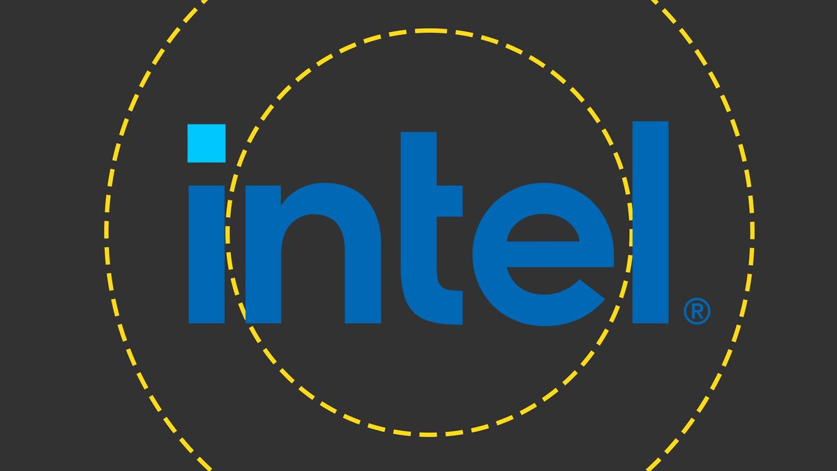 The Intel logo on the ITPro background