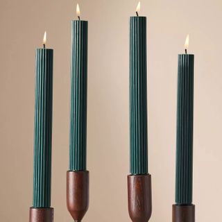 Fluted Taper Candles