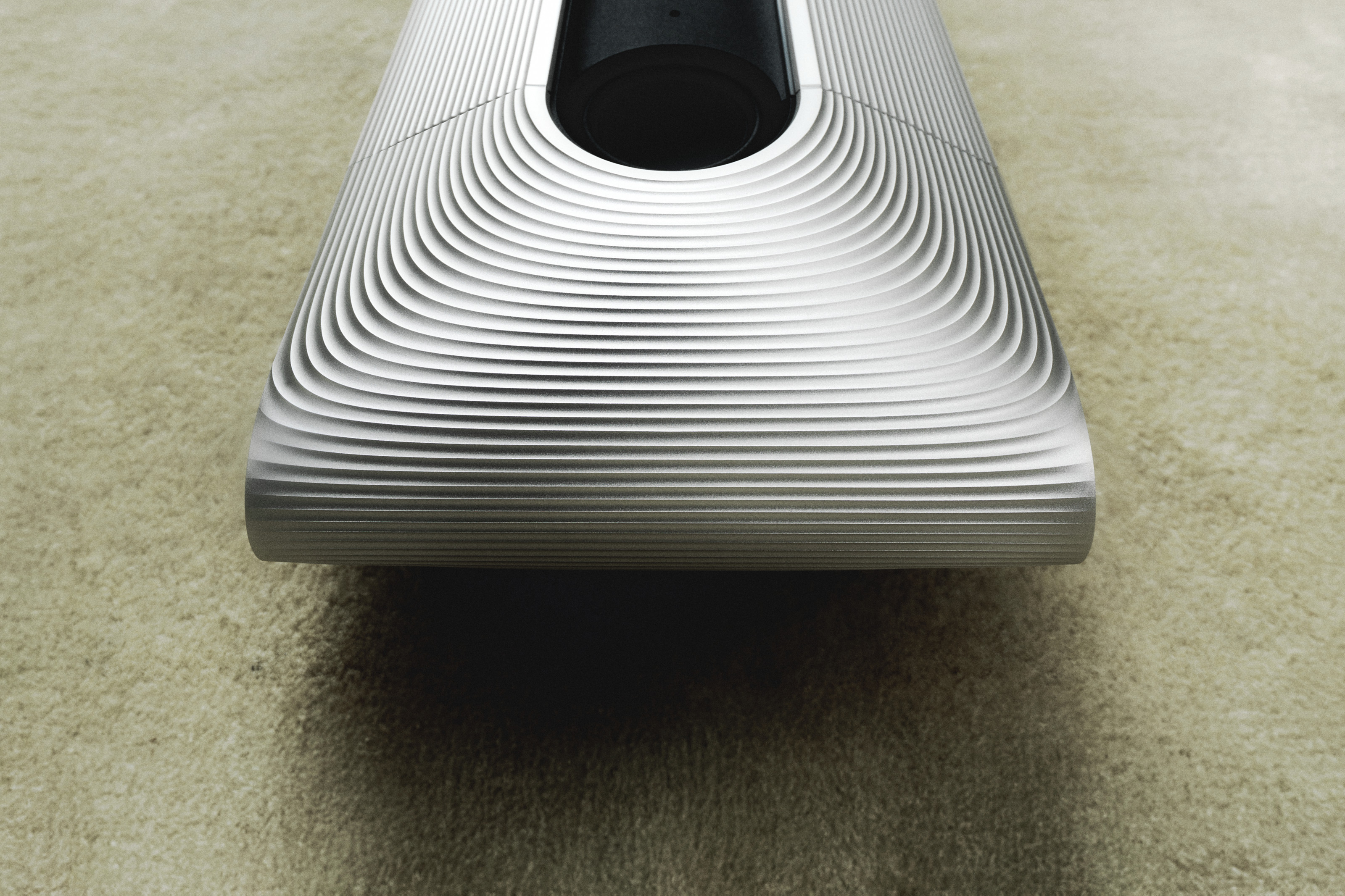 Beosound Premiere Haute edition in milled aluminium