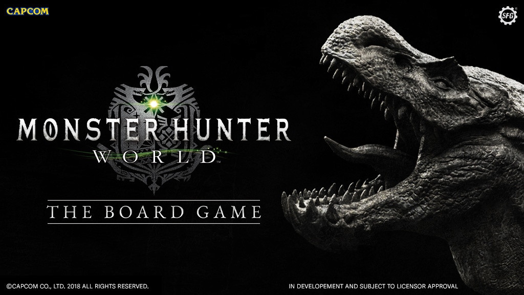 Monster Hunter World The Board Game All-In Pledge Kickstarter