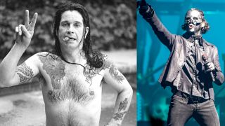Ozzy Osbourne and Ghost frontman Papa V Perpetua 