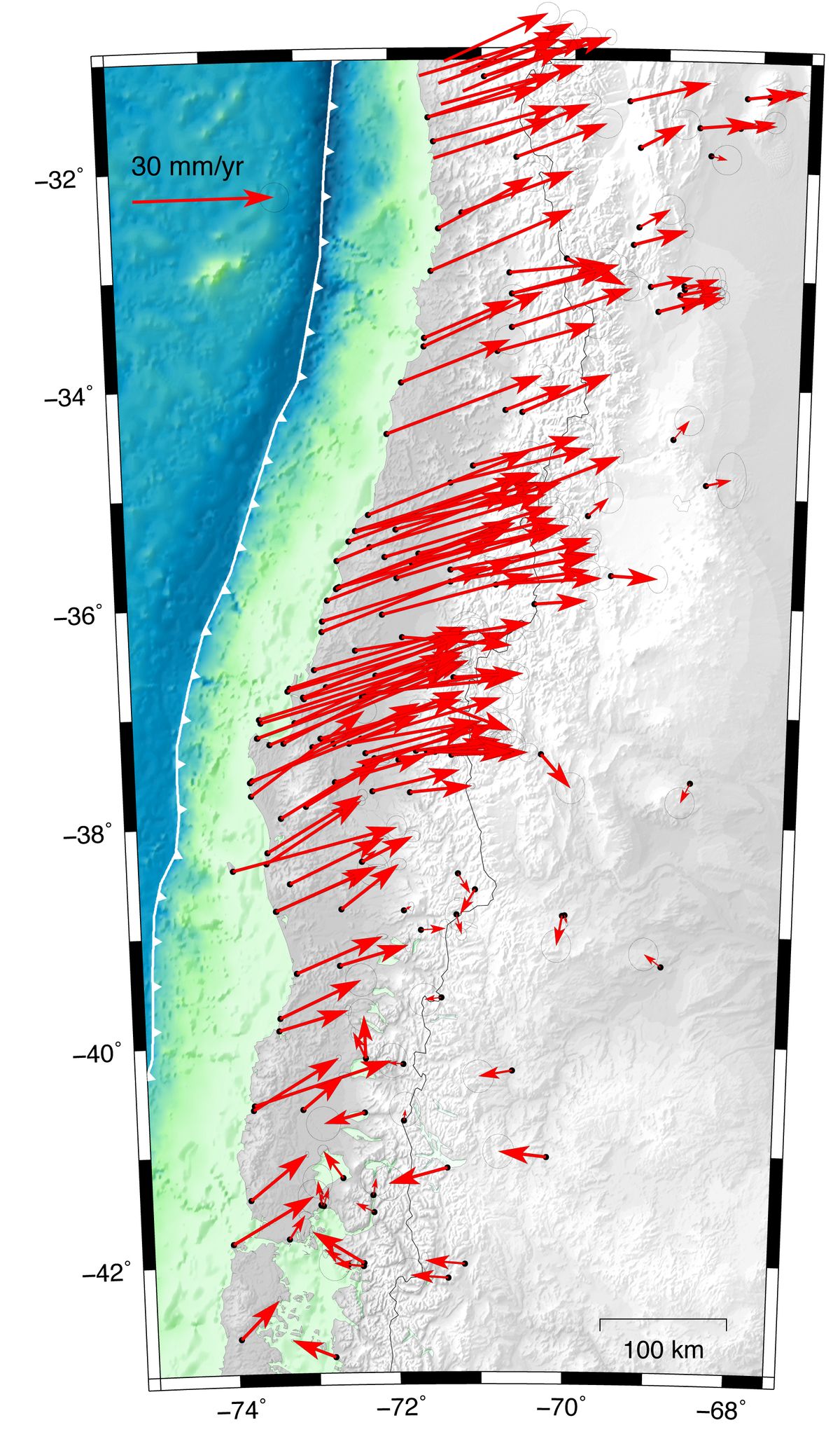 Chile GPS