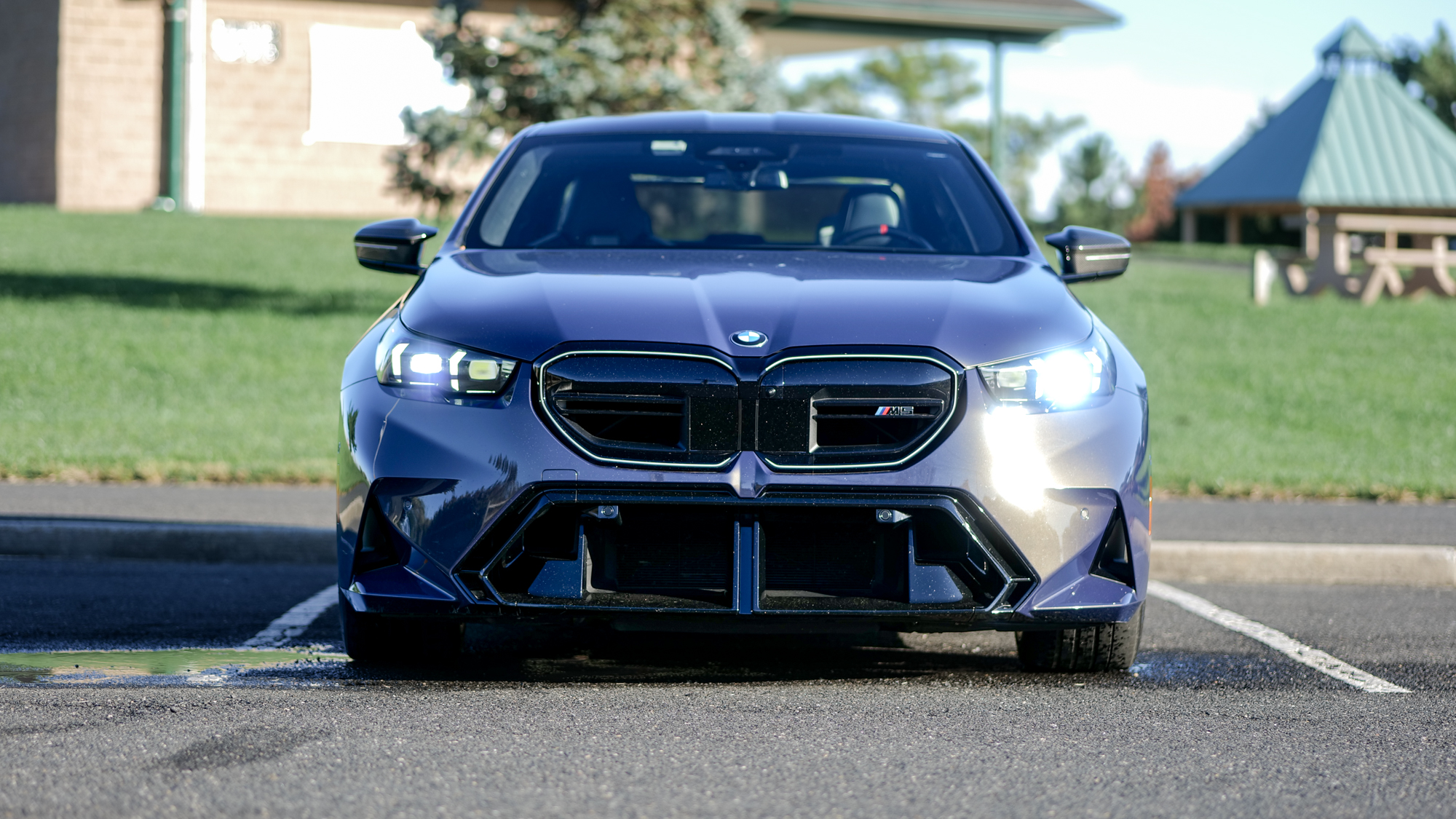 2025 BMW M5 test drive.