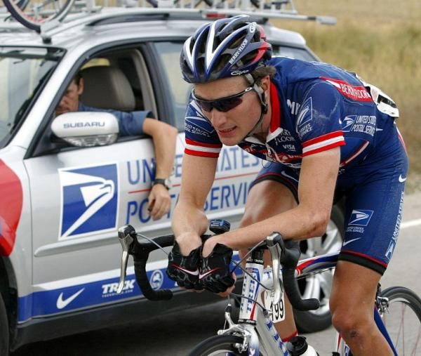 Dave Zabriskie was a member of the US Postal team from 2001 to 2004