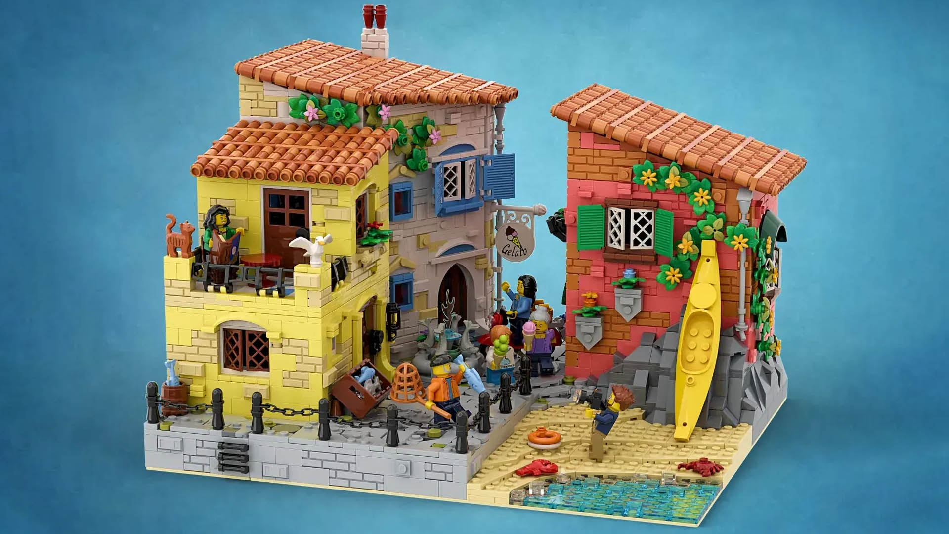 LEGO Ideas Italian Riviera.