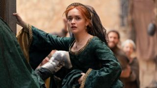 Olivia Cooke as Alicent in Season 2 of House of the Dragon.