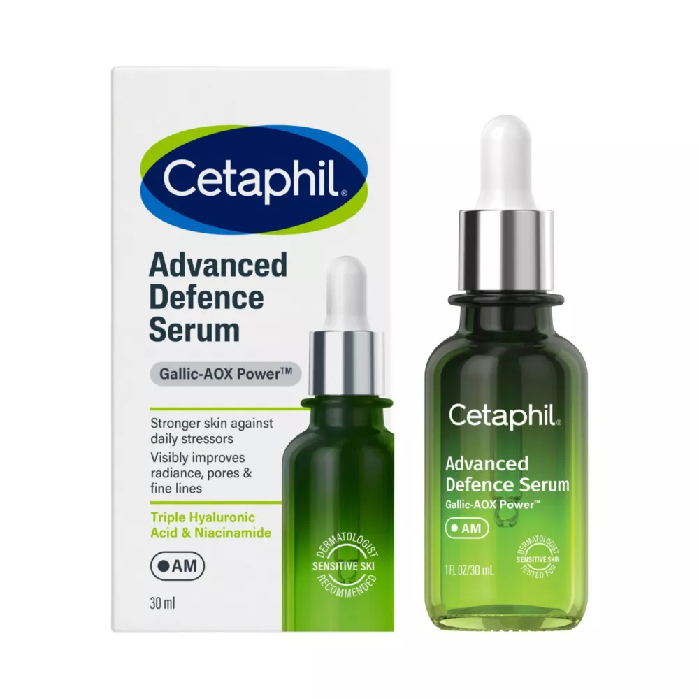 Cetaphil Advanced Defence (am) Morning Serum With Gallic-Aox Power&amp;trade;, Vitamin C Serum Alternative, 30ml