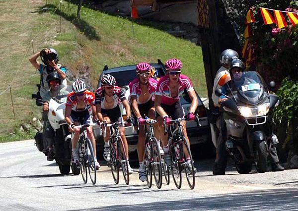 Michael Rogers couldn't keep up with Landis, and neither could Kloden, Sastre and Evans