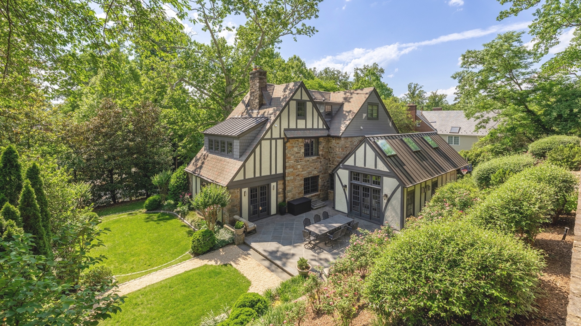 Washington, D.C. Tudor-style home in the Spring Valley area