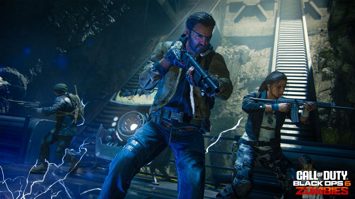 A promotional image for the new Citadelle des Morts Zombies map in Black Ops 6