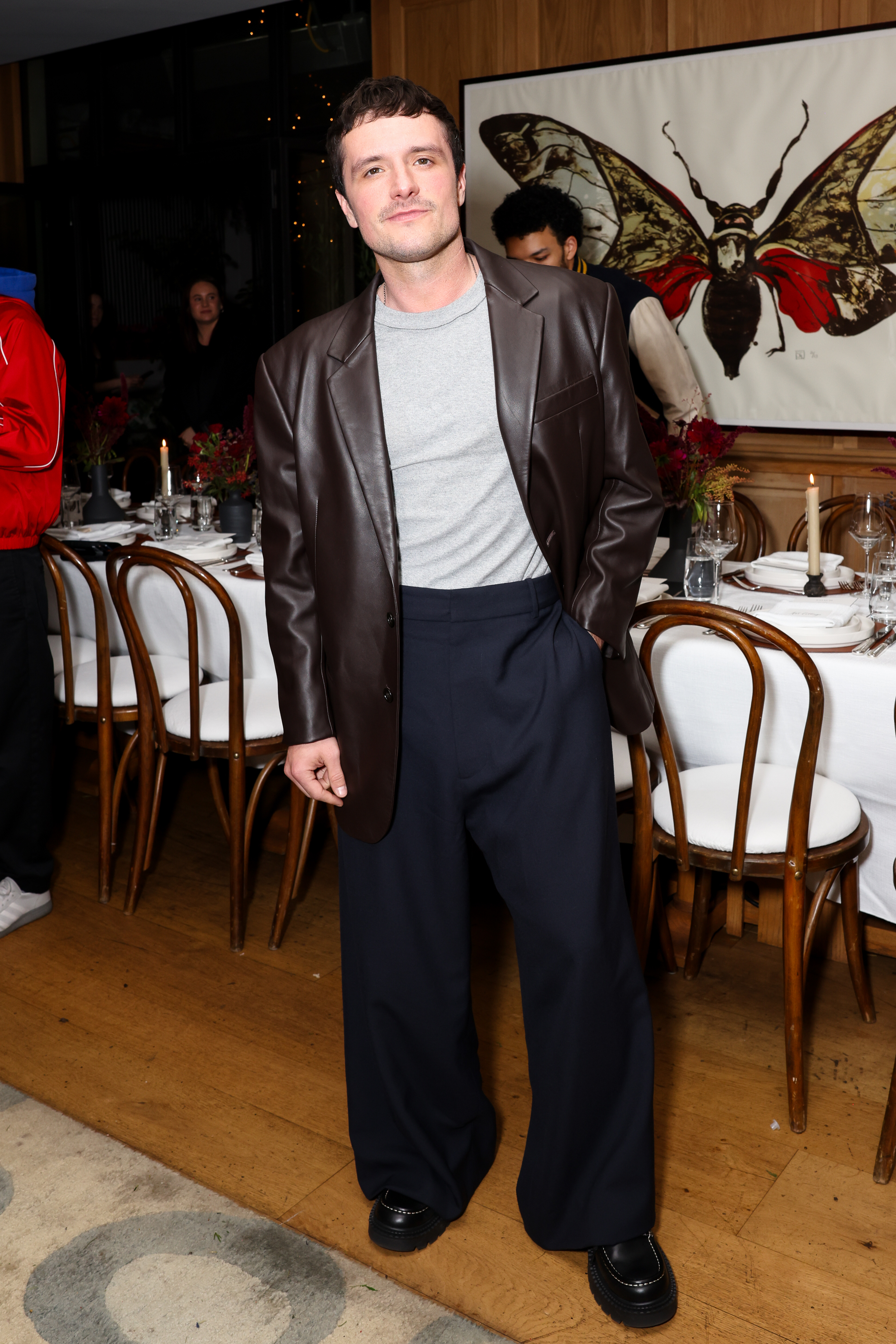 Josh Hutcherson attends a Coach dinner in Los Angeles
