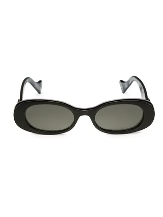 Fluo 52mm Rectangular Sunglasses