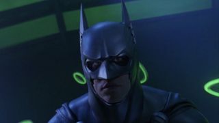 Val Kilmer suited up in Batman sonar suit