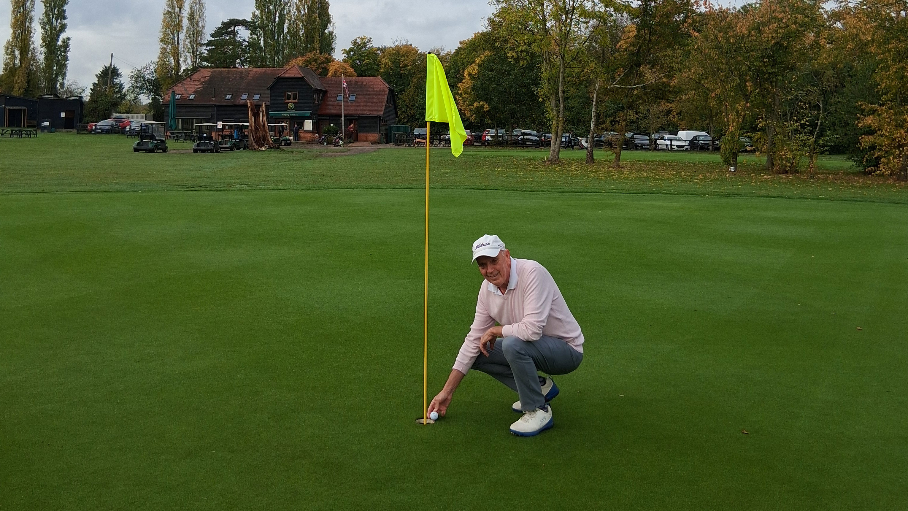 Shooting your age Steve Rowe at Epping Golf Club