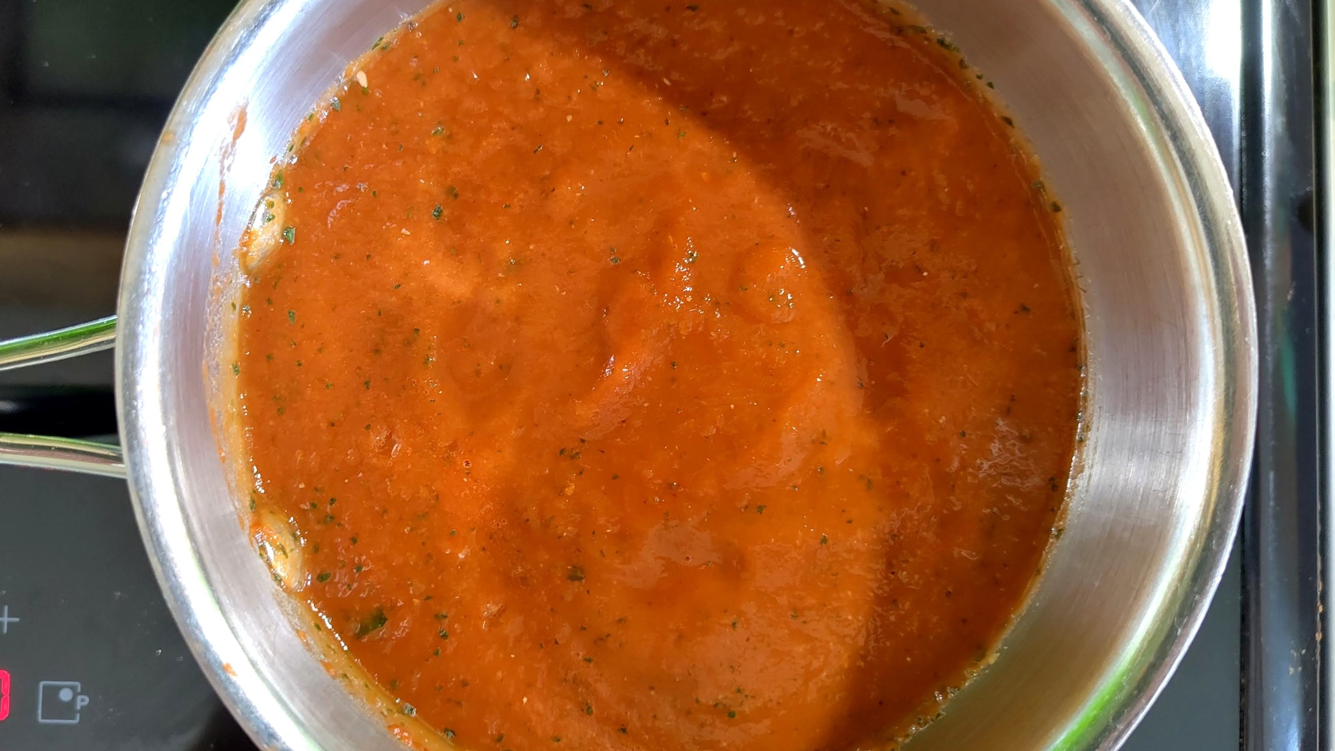 Pizza sauce made using Bosch ErgoMaster Series 6 blender