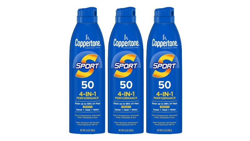 Coppertone Sport sunscreen