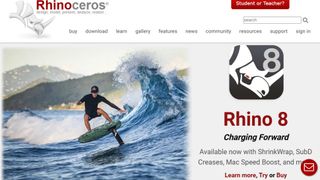 Website screenshot for Rhino.
