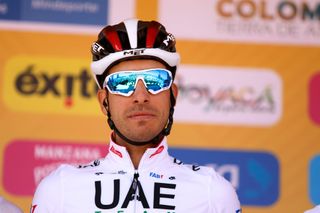 Fabio Aru before the start of stage 3 at 2020 Tour Colombia 2.1