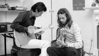 Bryan Ferry teaches Phil Manzanera to play Pyjamarama in previously unseen photo