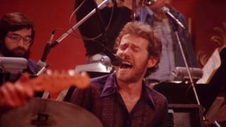 Levon Helm performing 