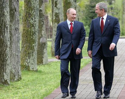 Bummed George Bush laments how Putin 'changed'