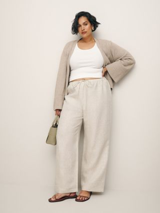 Olina Linen Pant Es