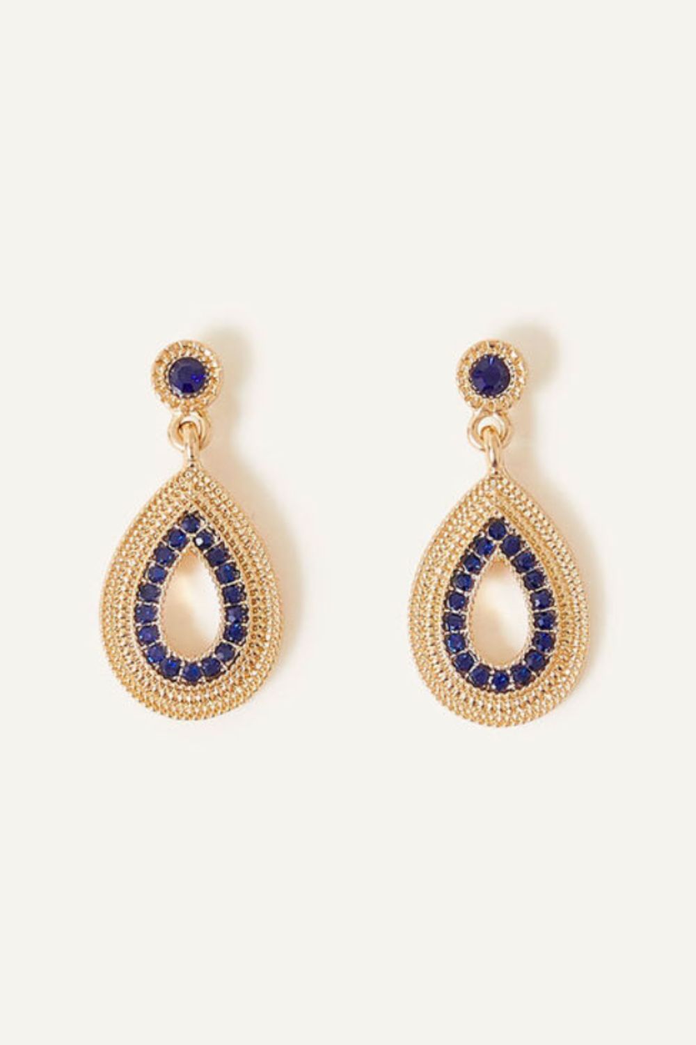 Accessorize Pave Teardrop Earrings