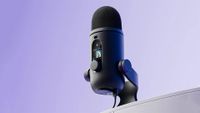 The Logitech Yeti 2 USB microphone in black