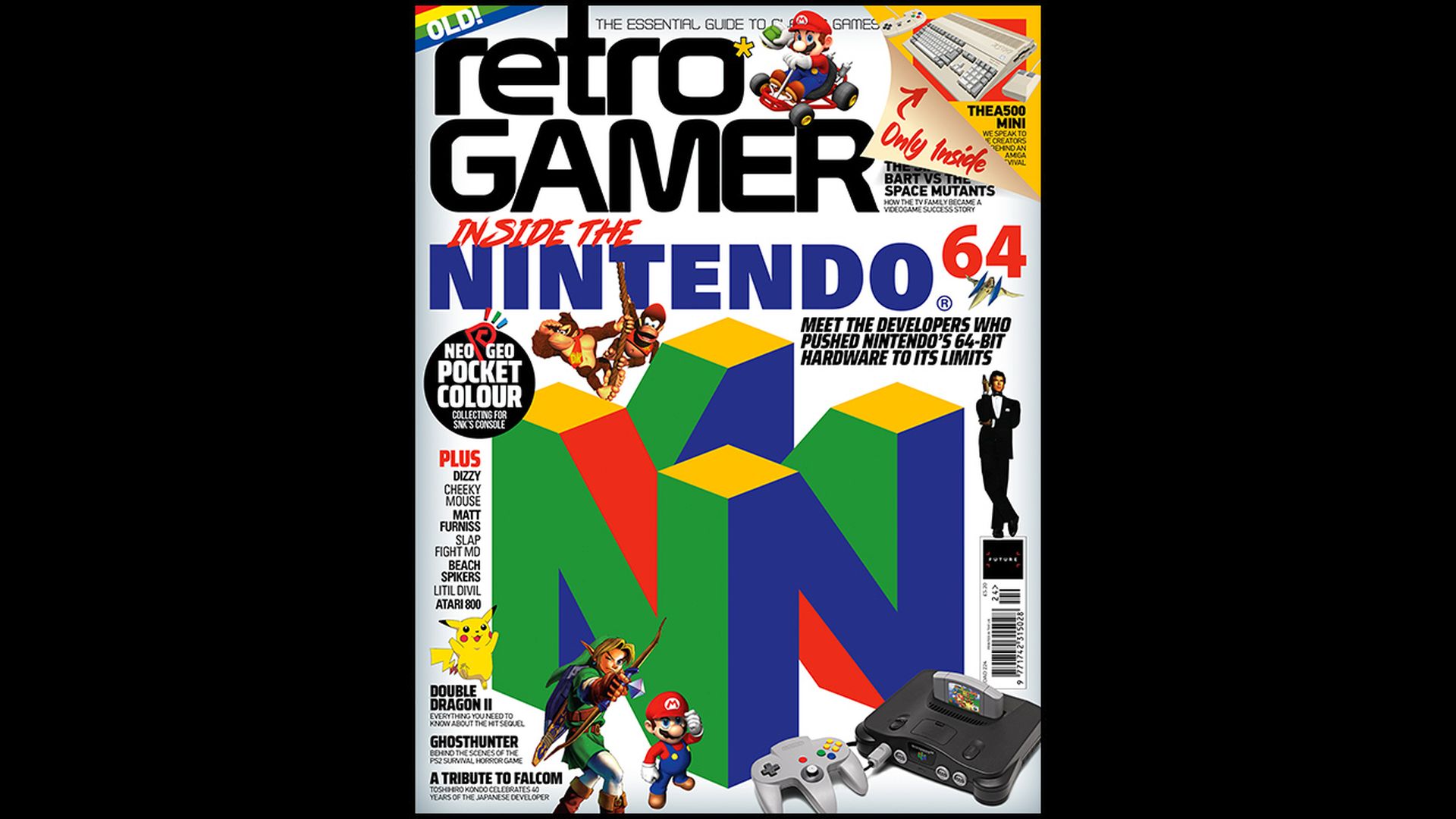 ﻿The new Retro Gamer reveals the Nintendo 64 didn’t need to be 64-bit