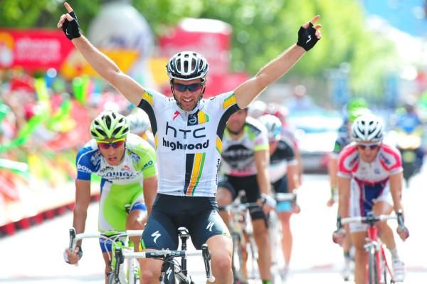 Michael Albasini (HTC-Highroad) was fastest in the sprint.