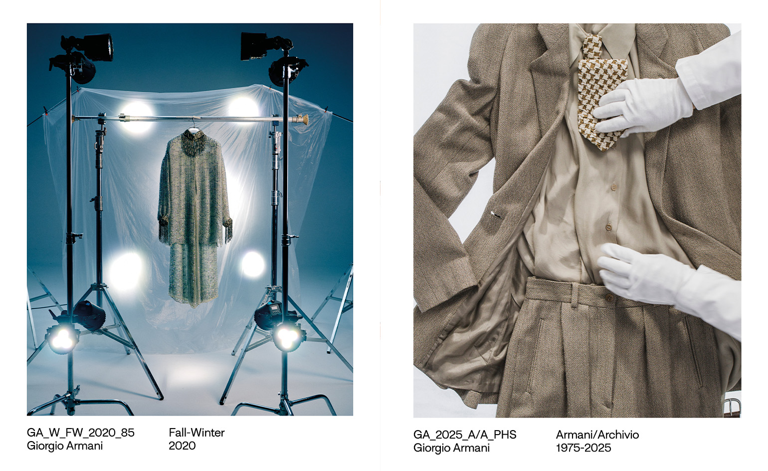 Giorgio Armani Archive Project 50th Anniversary