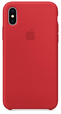 Silicone case for iPhone X in Product Red