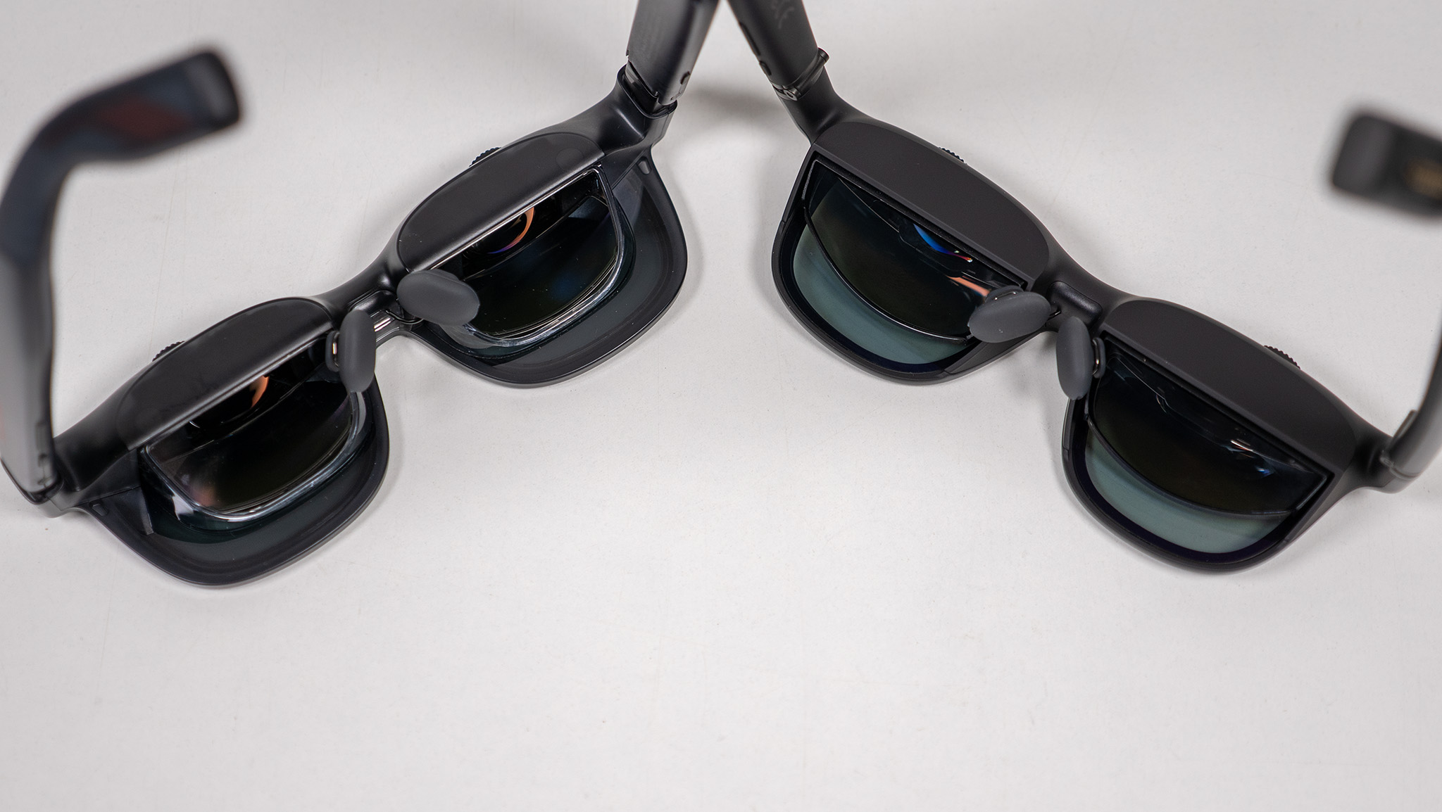 Comparing Viture Luma Pro (left) with Viture Pro (right)
