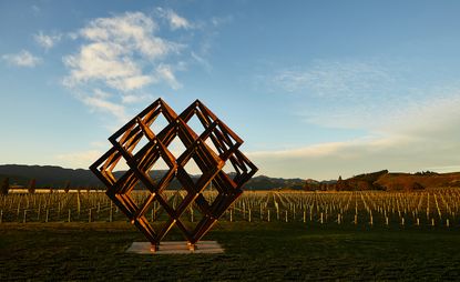 8m Corten steel sculpture