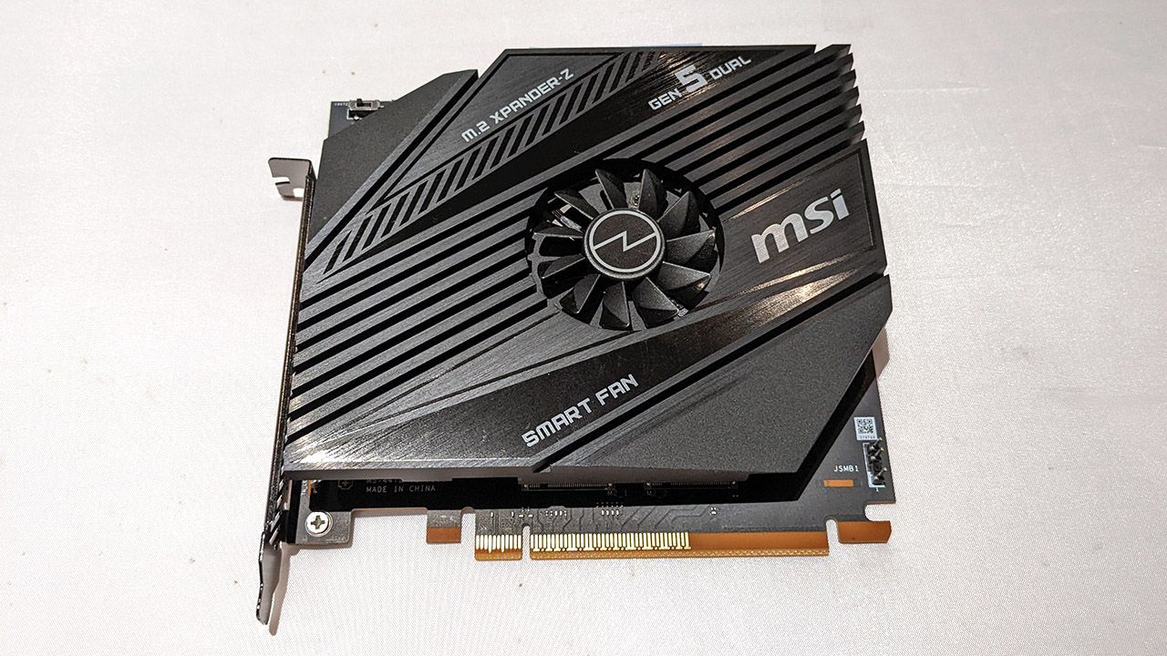 MSI MEG X670E Ace M.2 expansion card