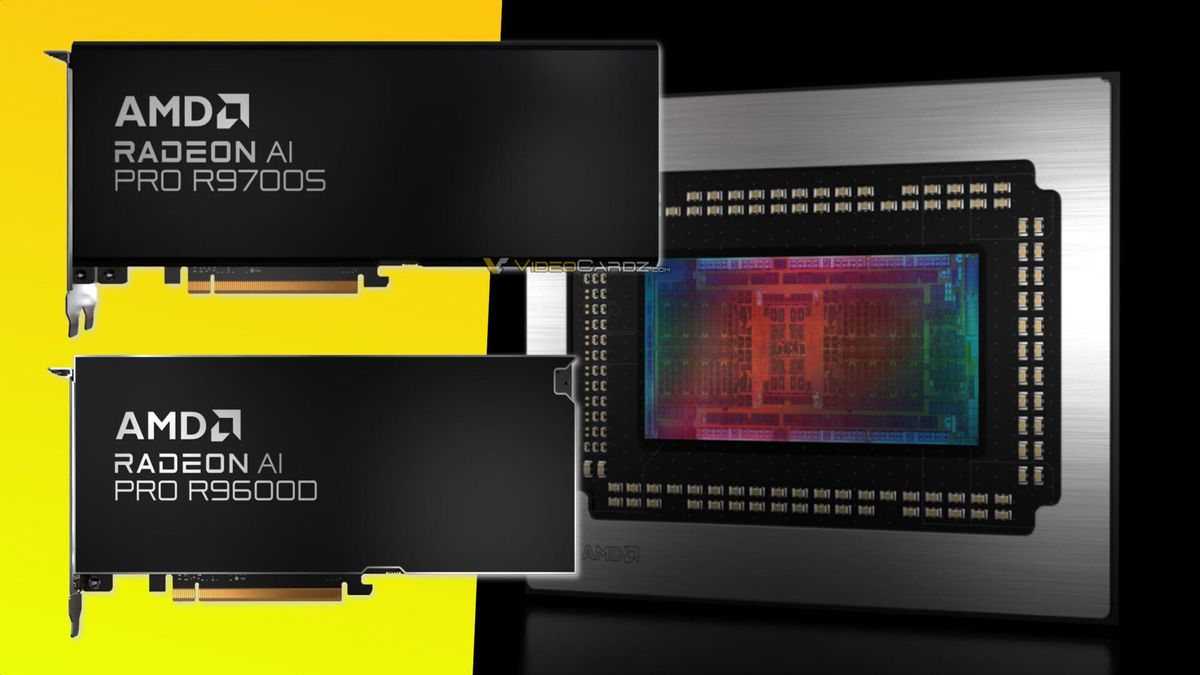 Did AMD just launch the fastest silent video cards ever? Passively cooled 32GB DDR6 Radeon AI Pro R9700S debuts with ginormous 300W TDP