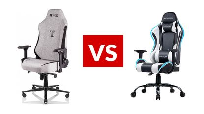 SmartLab Titan SoftWeave Fabric Gaming Chair vs GTPlayer Gaming Chair