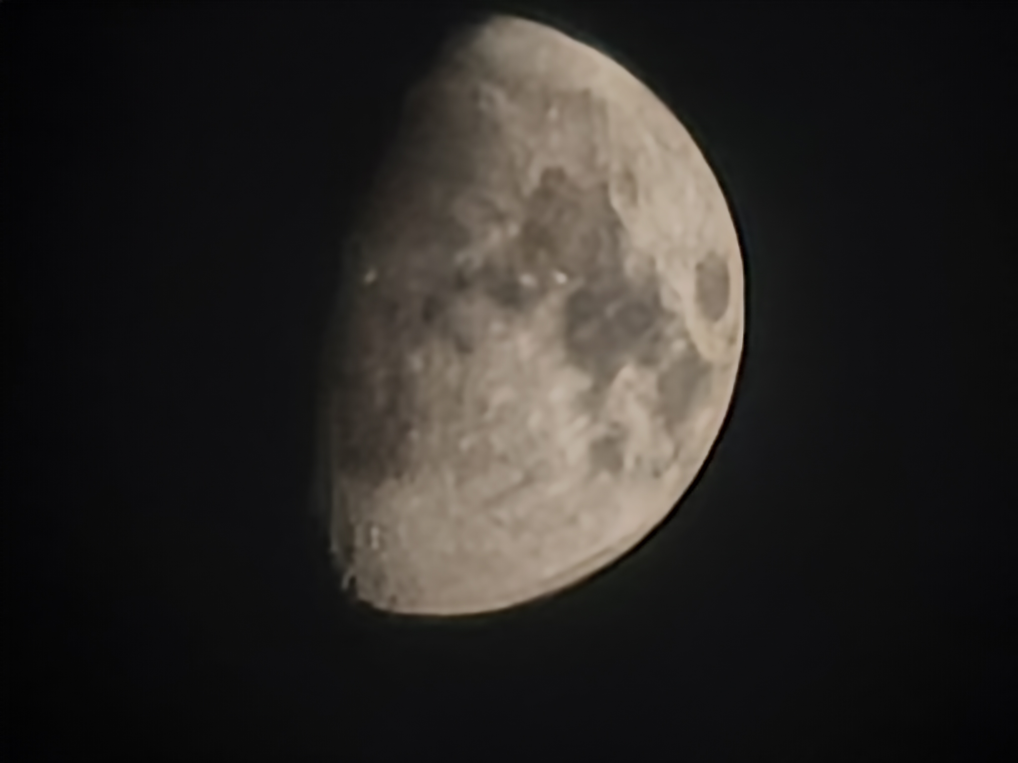 Xiaomi 15T Pro camera sample low light moon 100x zoom