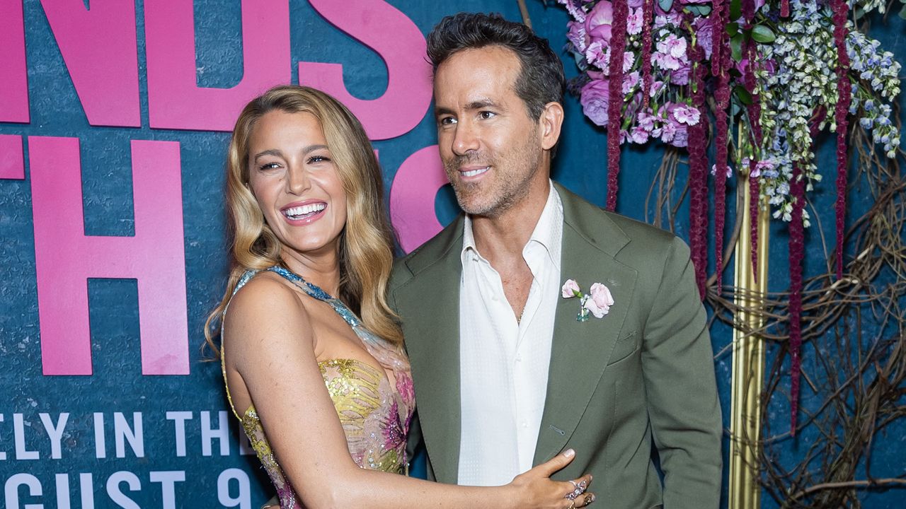 Blake Lively and Ryan Reynolds attend the New York City premiere of &#039;It Ends With Us&#039;