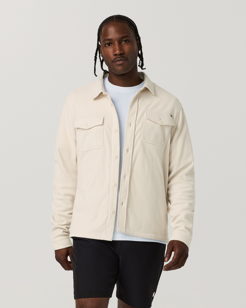 Vuori Aspen Shirt Jacket (Bone)