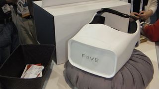FOVE HMD with eye tracking