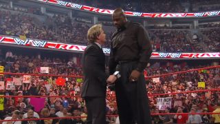 Shaq on Monday Night Raw