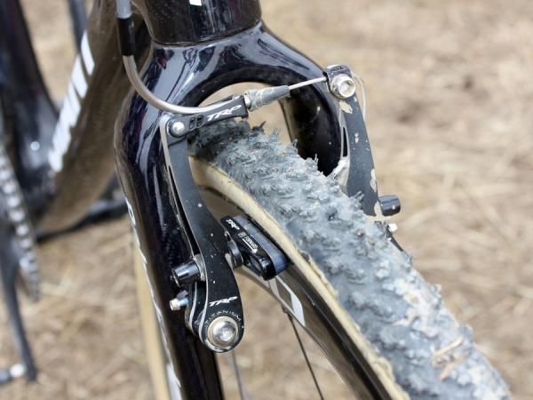 Adam Craig (Rabobank-Giant) is one of a growing number of top riders who have made the jump to TRP's high-power CX 9 linear-pull brakes.