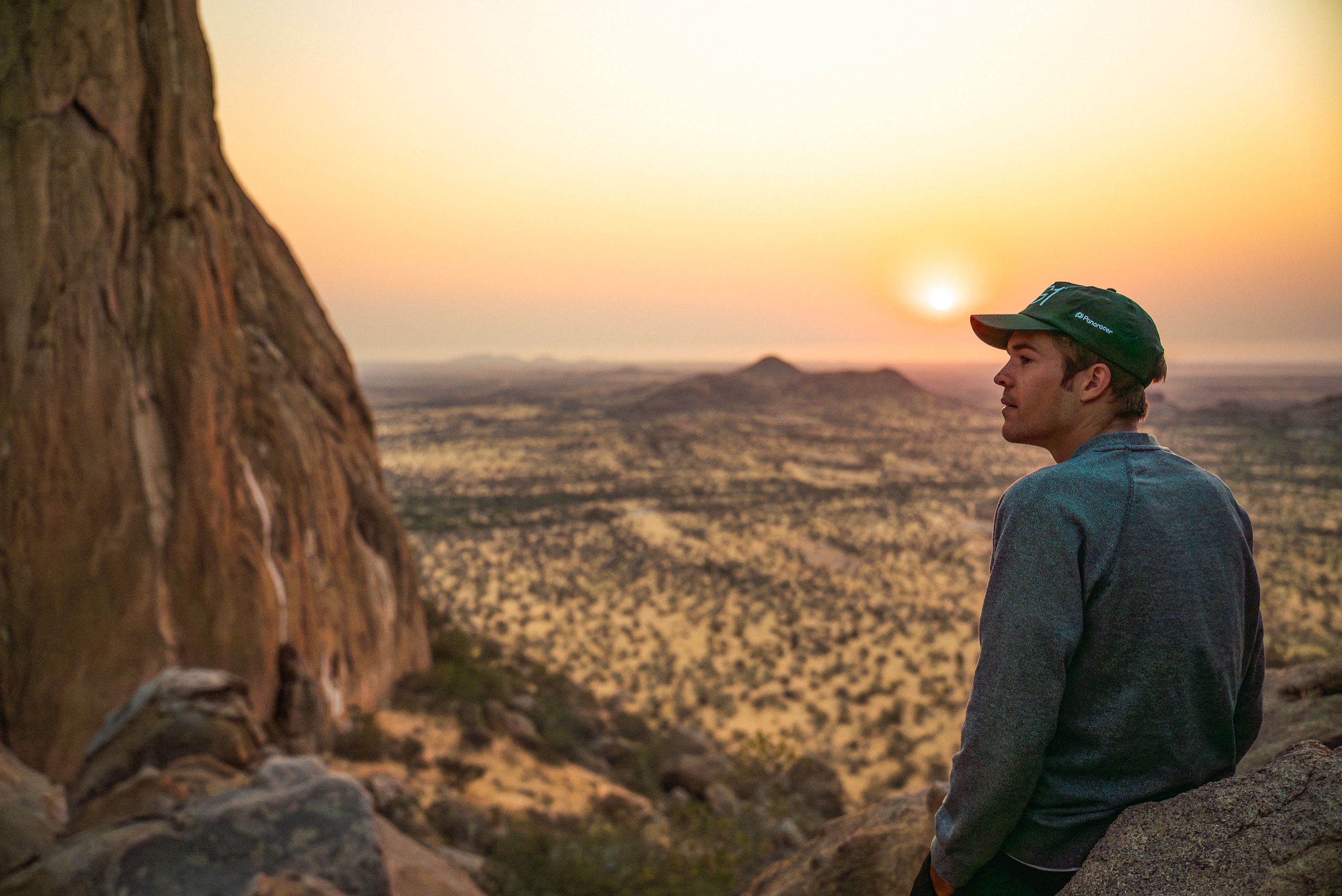 Joe laverick in Namibia